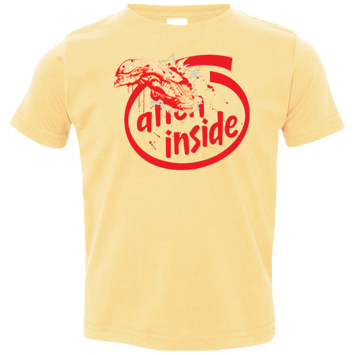 T-Shirts Butter / 2T Alien Inside Toddler Premium T-Shirt