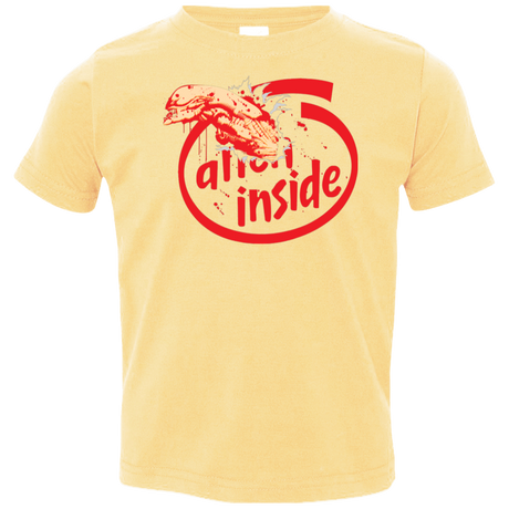 T-Shirts Butter / 2T Alien Inside Toddler Premium T-Shirt