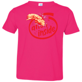 T-Shirts Hot Pink / 2T Alien Inside Toddler Premium T-Shirt