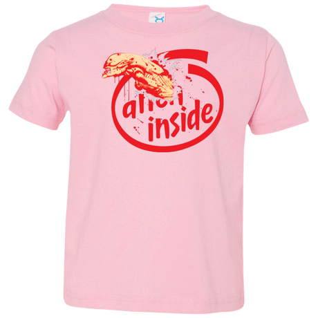 T-Shirts Pink / 2T Alien Inside Toddler Premium T-Shirt