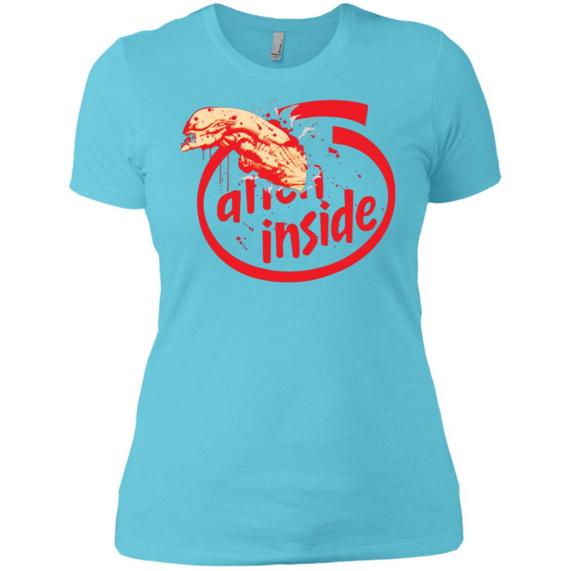 T-Shirts Cancun / X-Small Alien Inside Women's Premium T-Shirt