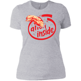 T-Shirts Heather Grey / X-Small Alien Inside Women's Premium T-Shirt