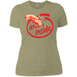 T-Shirts Light Olive / X-Small Alien Inside Women's Premium T-Shirt