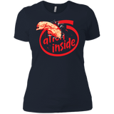 T-Shirts Midnight Navy / X-Small Alien Inside Women's Premium T-Shirt