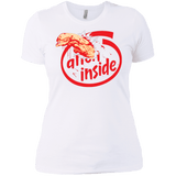 T-Shirts White / X-Small Alien Inside Women's Premium T-Shirt