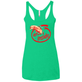 T-Shirts Envy / X-Small Alien Inside Women's Triblend Racerback Tank