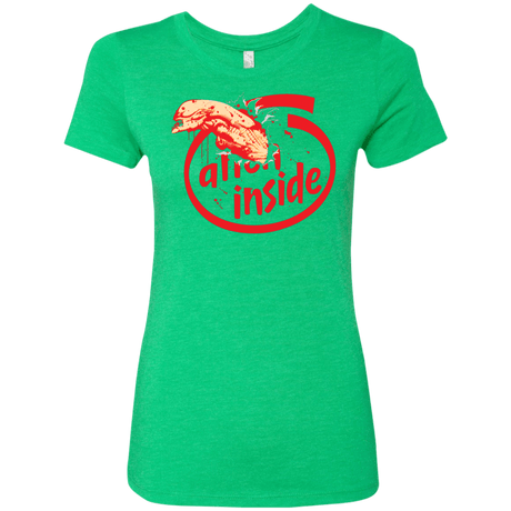 T-Shirts Envy / S Alien Inside Women's Triblend T-Shirt