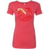 T-Shirts Vintage Red / S Alien Inside Women's Triblend T-Shirt