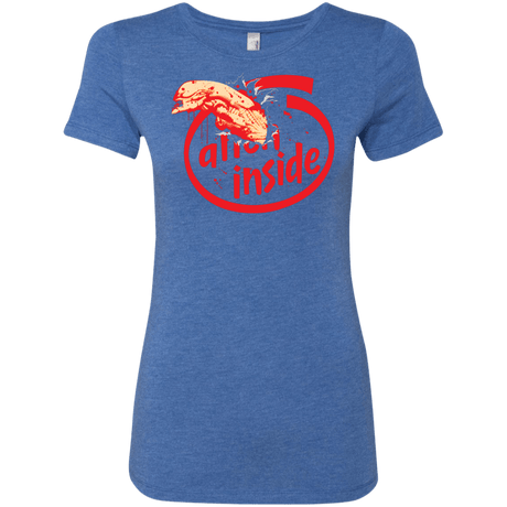 T-Shirts Vintage Royal / S Alien Inside Women's Triblend T-Shirt