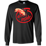 T-Shirts Black / YS Alien Inside Youth Long Sleeve T-Shirt