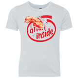 T-Shirts Heather White / YXS Alien Inside Youth Triblend T-Shirt