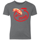 T-Shirts Premium Heather / YXS Alien Inside Youth Triblend T-Shirt
