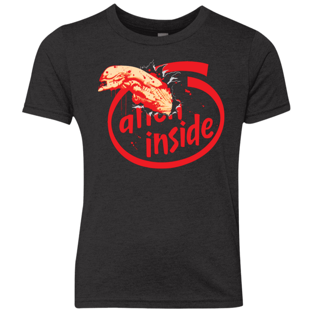 T-Shirts Vintage Black / YXS Alien Inside Youth Triblend T-Shirt
