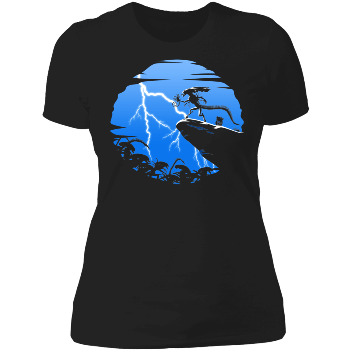 T-Shirts Black / X-Small Alien King Women's Premium T-Shirt