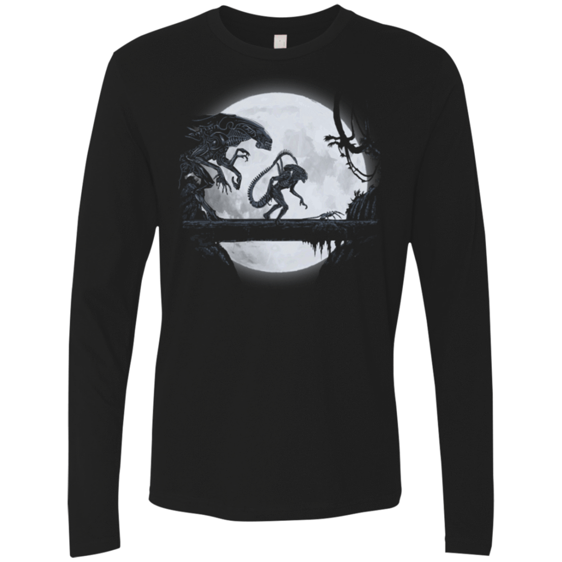 T-Shirts Black / Small Alien Matata Men's Premium Long Sleeve