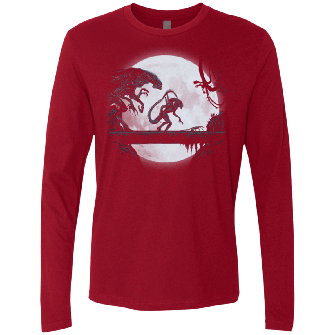 T-Shirts Cardinal / Small Alien Matata Men's Premium Long Sleeve