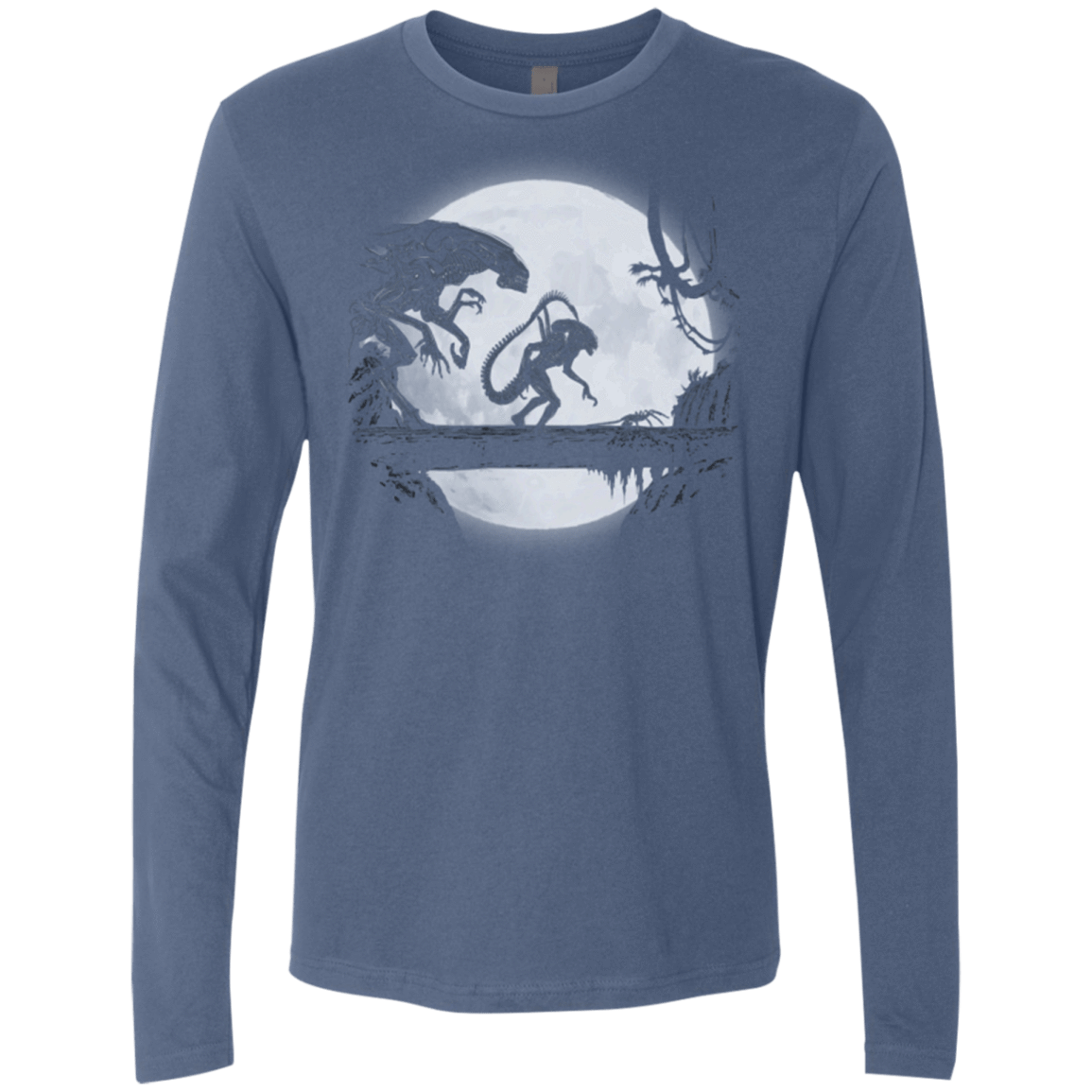 T-Shirts Indigo / Small Alien Matata Men's Premium Long Sleeve