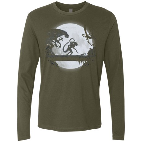 T-Shirts Military Green / Small Alien Matata Men's Premium Long Sleeve