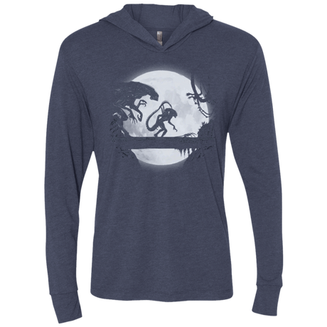 T-Shirts Vintage Navy / X-Small Alien Matata Triblend Long Sleeve Hoodie Tee