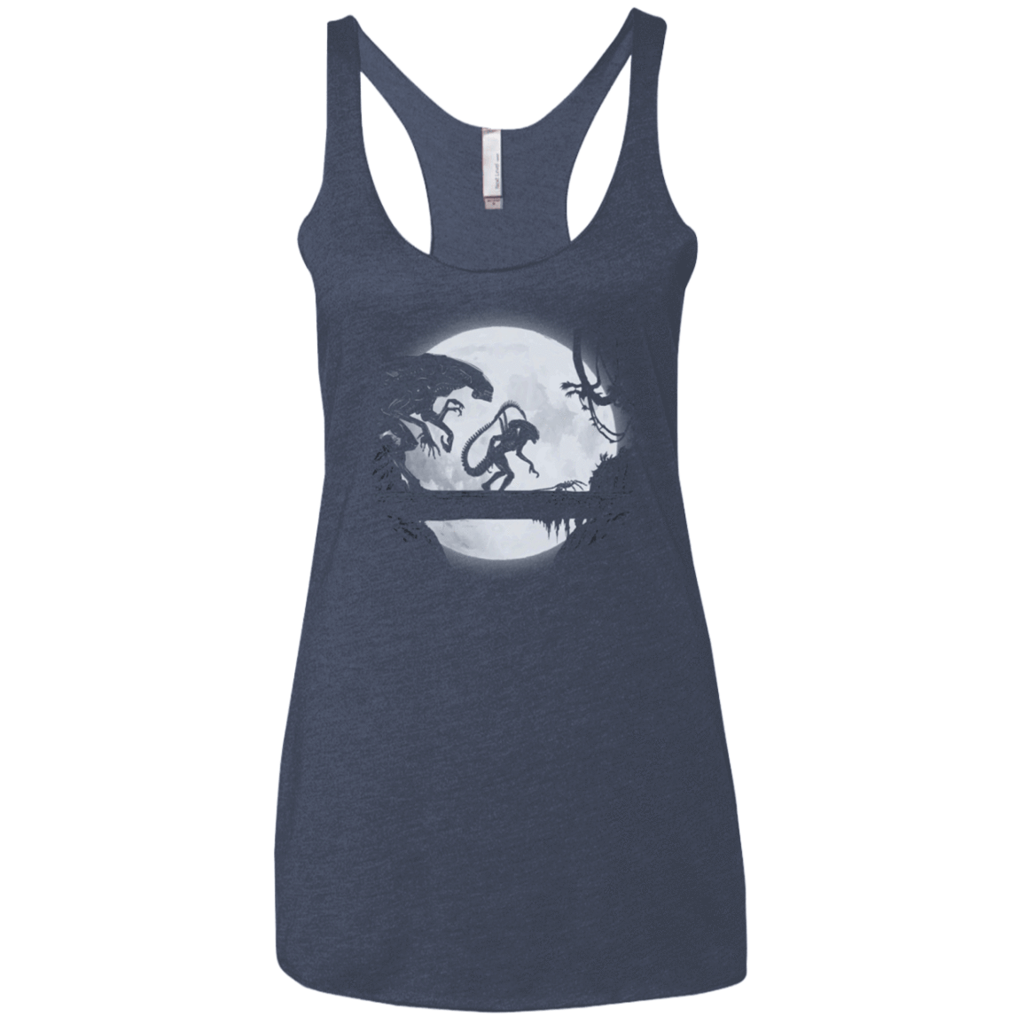 T-Shirts Vintage Navy / X-Small Alien Matata Women's Triblend Racerback Tank