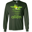 T-Shirts Forest Green / S Alien Men's Long Sleeve T-Shirt