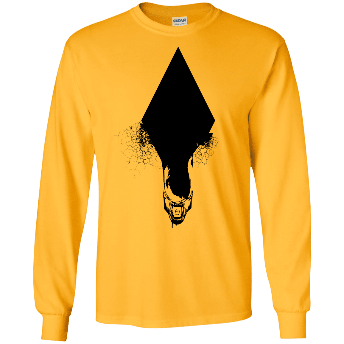 T-Shirts Gold / S Alien Men's Long Sleeve T-Shirt
