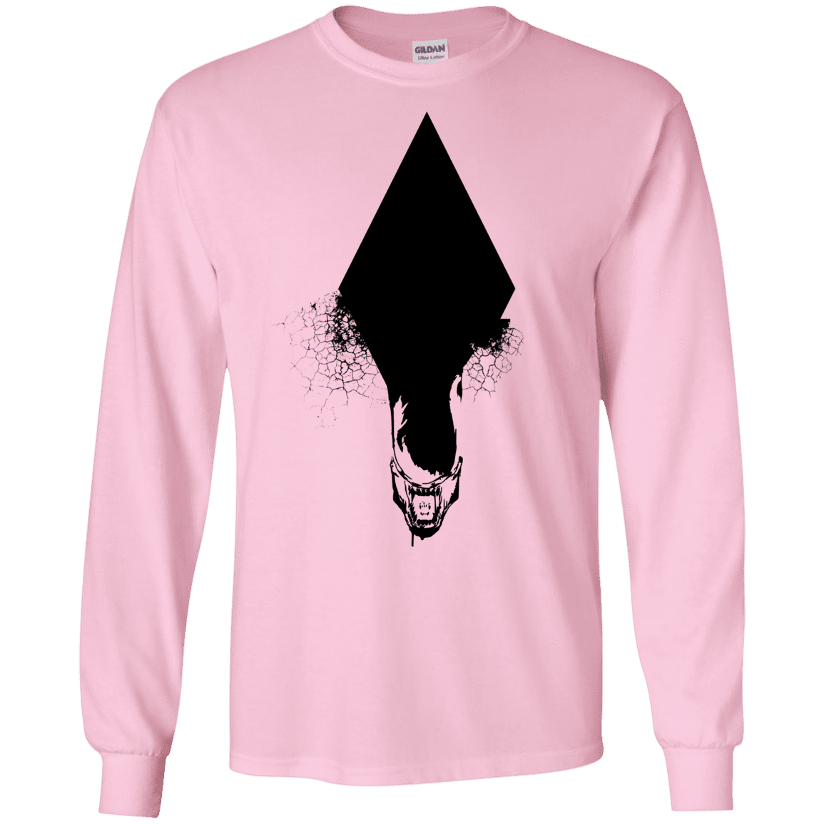 T-Shirts Light Pink / S Alien Men's Long Sleeve T-Shirt
