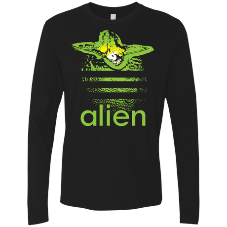 T-Shirts Black / S Alien Men's Premium Long Sleeve