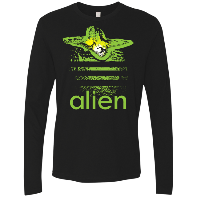 T-Shirts Black / S Alien Men's Premium Long Sleeve