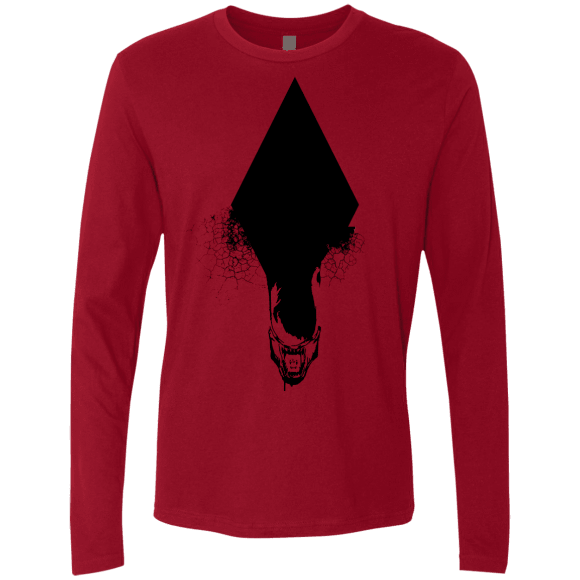 T-Shirts Cardinal / S Alien Men's Premium Long Sleeve