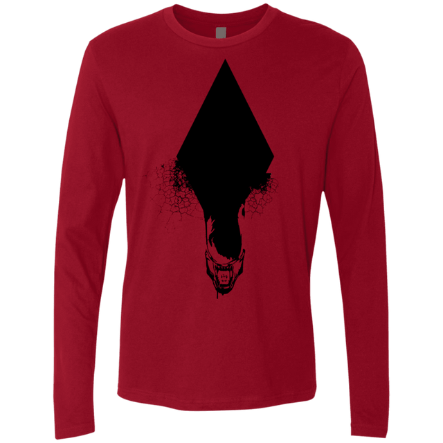 T-Shirts Cardinal / S Alien Men's Premium Long Sleeve
