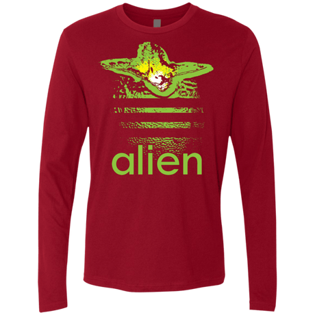T-Shirts Cardinal / S Alien Men's Premium Long Sleeve