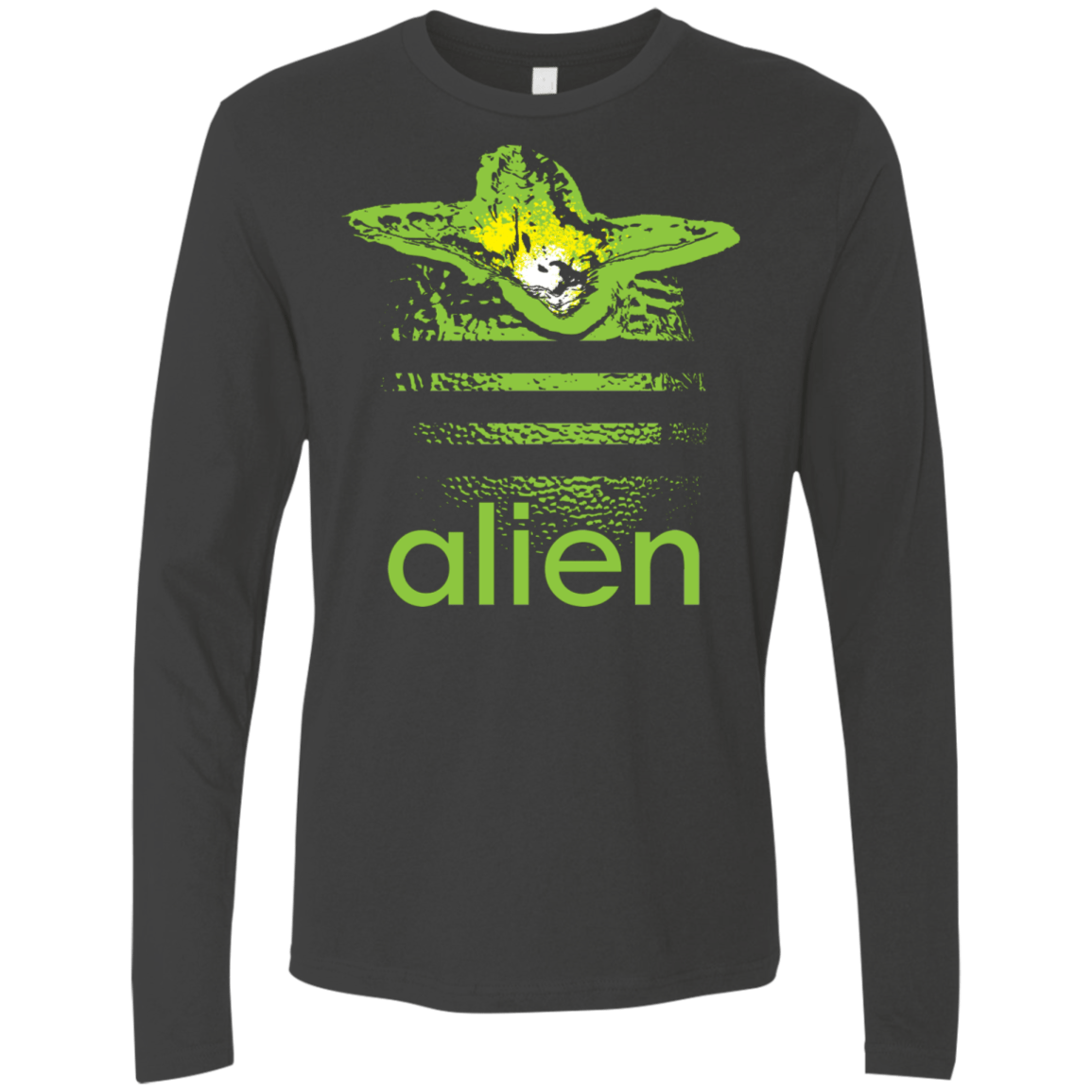 T-Shirts Heavy Metal / S Alien Men's Premium Long Sleeve