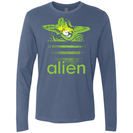 T-Shirts Indigo / S Alien Men's Premium Long Sleeve