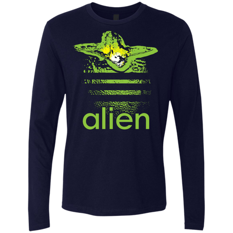T-Shirts Midnight Navy / S Alien Men's Premium Long Sleeve