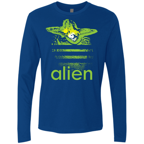 T-Shirts Royal / S Alien Men's Premium Long Sleeve