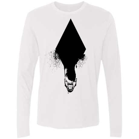 T-Shirts White / S Alien Men's Premium Long Sleeve