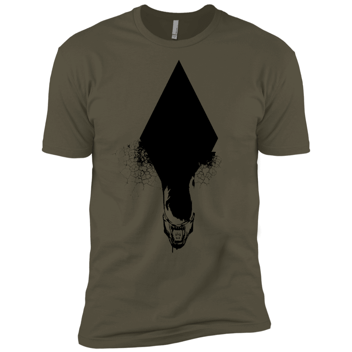 T-Shirts Military Green / X-Small Alien Men's Premium T-Shirt