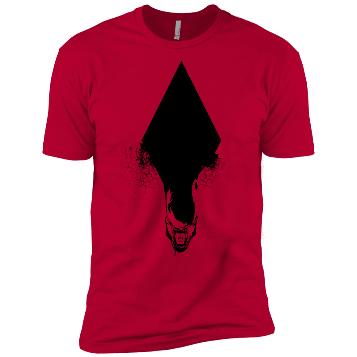 T-Shirts Red / X-Small Alien Men's Premium T-Shirt