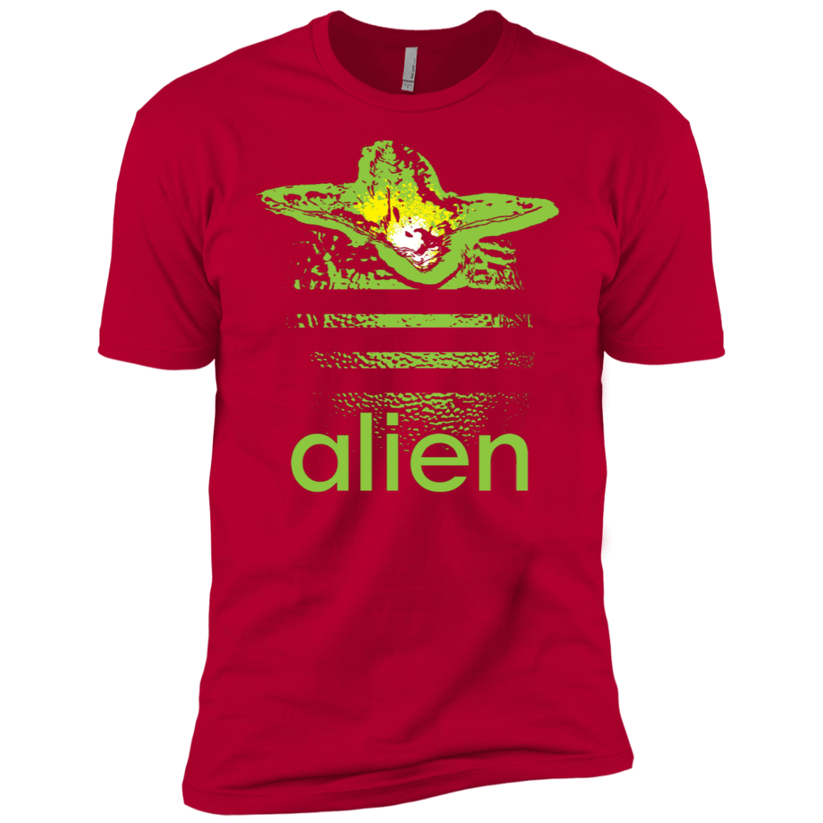 T-Shirts Red / X-Small Alien Men's Premium T-Shirt
