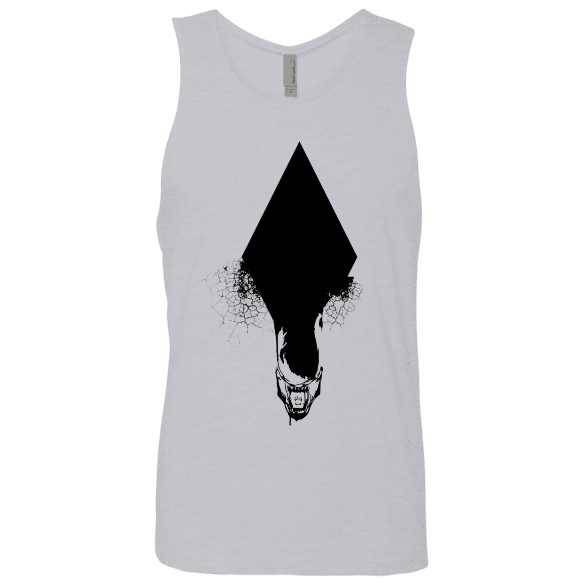 T-Shirts Heather Grey / S Alien Men's Premium Tank Top