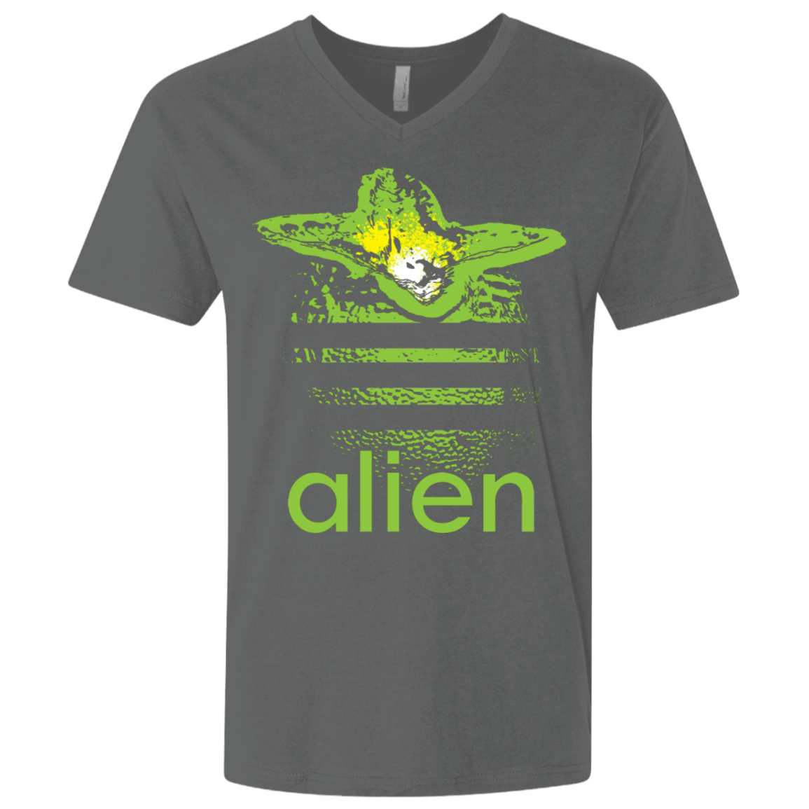 T-Shirts Heavy Metal / X-Small Alien Men's Premium V-Neck