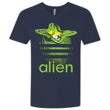 T-Shirts Midnight Navy / X-Small Alien Men's Premium V-Neck