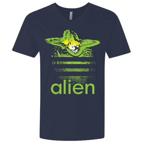 T-Shirts Midnight Navy / X-Small Alien Men's Premium V-Neck
