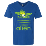 T-Shirts Royal / X-Small Alien Men's Premium V-Neck