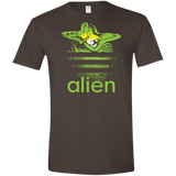 T-Shirts Dark Chocolate / S Alien Men's Semi-Fitted Softstyle
