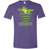 T-Shirts Heather Purple / S Alien Men's Semi-Fitted Softstyle