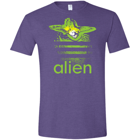 T-Shirts Heather Purple / S Alien Men's Semi-Fitted Softstyle