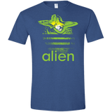 T-Shirts Heather Royal / X-Small Alien Men's Semi-Fitted Softstyle