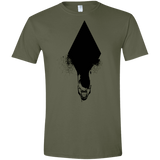 T-Shirts Military Green / S Alien Men's Semi-Fitted Softstyle
